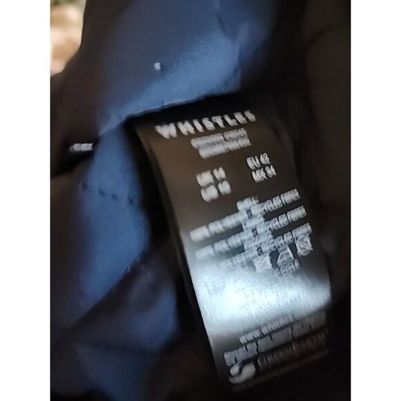 WHISTLES MARIA BOMBER JACKET SIZE 10 NEW WITH TAGS NWT EXCELLENT DESIGNER - Picture 6 of 7